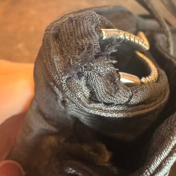 Fendi Black FF Cutout Zucca Canvas Shoulder Bag SHW Authentic CoA - Picture 3 of 10